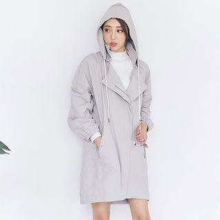 Detachable Hooded Windbreaker