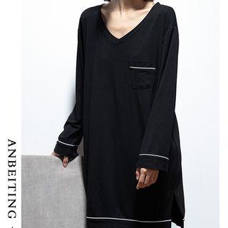 V-neck Sleep Dress