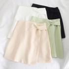 Twist Detail Mini Skirt