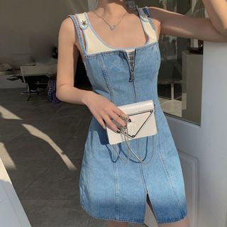 Sleeveless Denim Dress / Tank Top