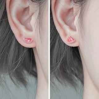 Non-matching Watermelon Earring 1 Pair - Non-matching Watermelon Earring - One Size