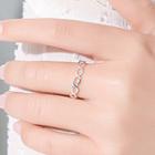 925 Sterling Silver Open Ring Open Ring - One Size