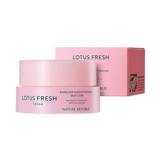 Nature Republic - Lotus Fresh Cream 55ml