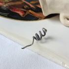 925 Sterling Silver Snake Cuff Earring As Shown In Figure - One Size