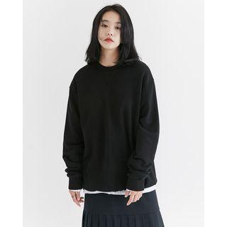 Oversized Cotton Sweatshirt