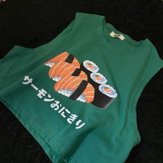 Sushi Print Tank Top