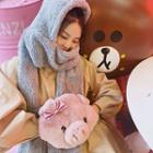 Fleece Hood Scarf