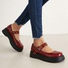 Studded Platform Mary Jane Shoes