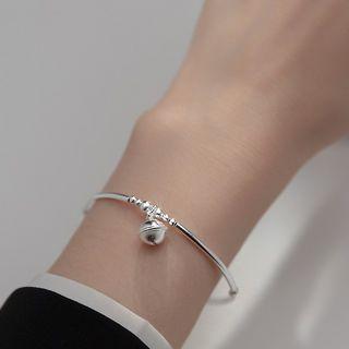 Bell Sterling Silver Bangle Silver - One Size
