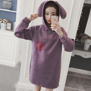 Bunny Ear Hoodie Dress