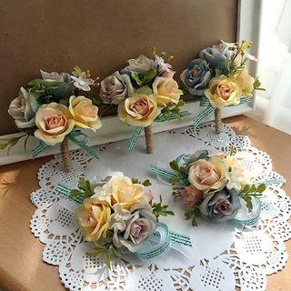Wedding Artificial Flower Brooch / Bracelet