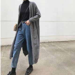 Loose-fit High-waist Cropped Shift Pants