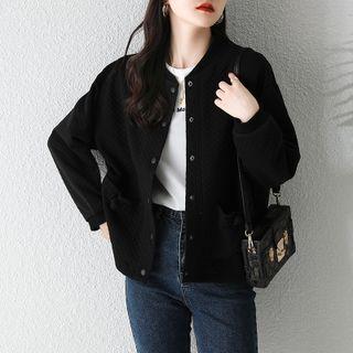 Long-sleeve Padded Baseball Jacket