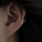 Bow Cuff Earring 1 Pc - Gold - One Size