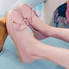 Ribbon Flat Mocassins
