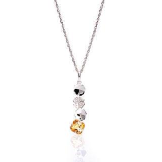Cloverleaf Pendant - Citrine
