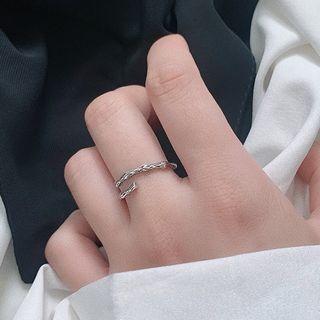 Twig Open Ring Ring - Silver - One Size