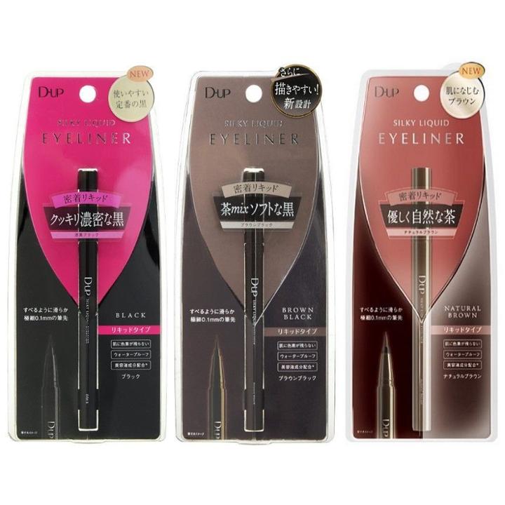 D-up - Silky Liquid Eyeliner Waterproof - 3 Types