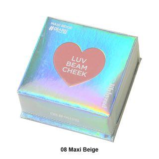 Lilybyred - Luv Beam Cheek - 9 Colors #08 Maxi Beige