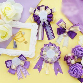 Ribbon Rosette Brooch