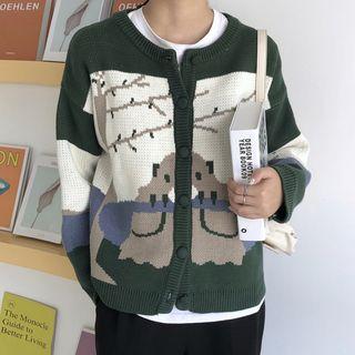 Printed Cardigan / Sweater