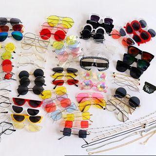 Glasses / Sunglasses  (various Designs)