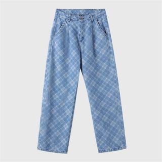 Argyle Loose Fit Jeans