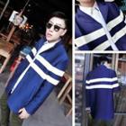 Striped Long Blazer