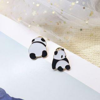 Alloy Panda Brooch