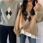 Couple Matching Pattern Printed Sweatshirt