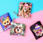 Faux-leather Printed Coin Purse