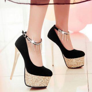 High-heel Platform Pumps