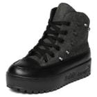 Studded Platform Sneakers