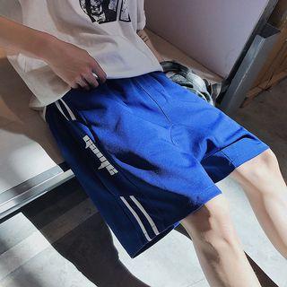 Letter Sweat Shorts