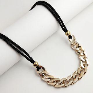 Alloy Chunky Chain Pendant Necklace As Shown In Figure - One Size