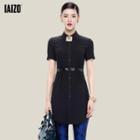 Short-sleeve Long Shirt