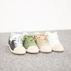 Lace-up Faux-suede Sneakers