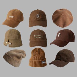 Baseball Cap / Beret Hat / Bucket Hat / Knit Beanie / Slouchy Beanie (various Designs)