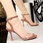 Transparent Pointy Sandals