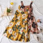 Flower-print Tank Dress