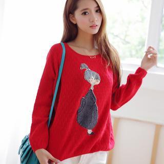 Appliqu  Sweater