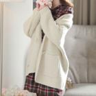 Toggle-button Loose-fit Cardigan