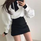 Mini Skirt / Sweatshirt / Top