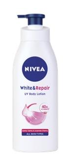 Nivea - White & Repair Uv Body Lotion 400ml