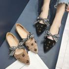 Pointy Toe Studded Flats