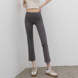 [nefct] Boot-cut Sports Leggings