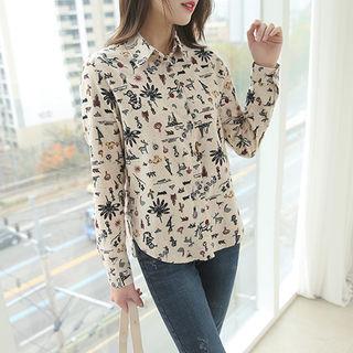 Multicolor Patterned Shirt