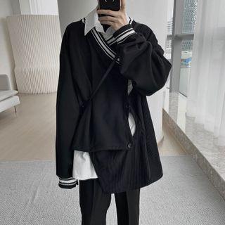 Asymmetrical Cut-out Sweater