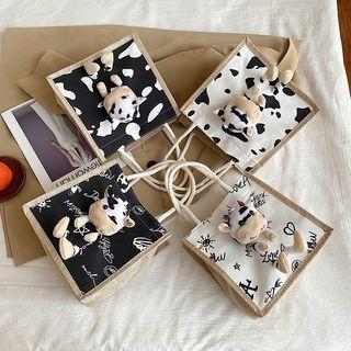 Cow Printed Tote Bag