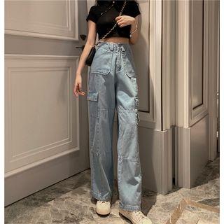 Loose-fit Cargo Jeans